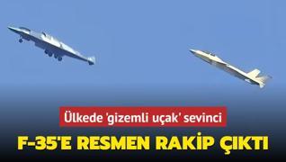 lkede 'gizemli uak' sevinci... F-35'e resmen rakip kt