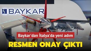 Baykar'dan talya'da yeni adm... Resmen onay kt