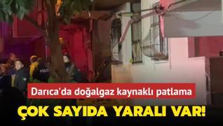 Darca'da doalgaz kaynakl patlama: 10 yaral