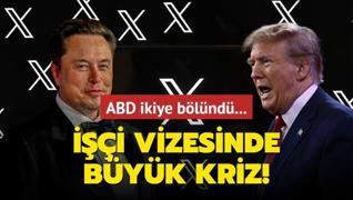 ABD ikiye blnd... i vizesinde byk kriz!