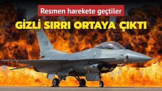 F-16'larn gizli srr ortaya kt... Resmen harekete getiler