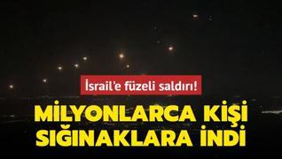 srail'e fzeli saldr! Milyonlarca kii snaklara indi