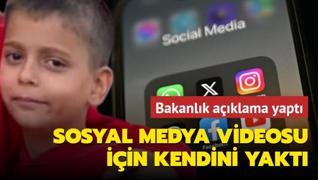 Sosyal medya yznden hayatn kaybetti... Bakanlktan aklama geldi