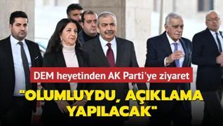 DEM heyetinden AK Parti'ye ziyaret