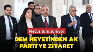 DEM heyetinden AK Parti'ye ziyaret