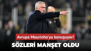 Avrupa Mourinho'yu konuuyor! Szleri manet oldu