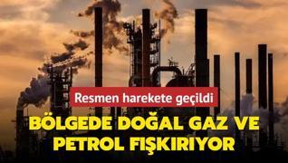 Blgede doal gaz ve petrol fkryor: Resmen harekete geildi