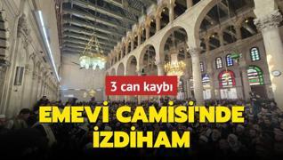 am'daki Emevi Camisi'nde izdiham: 3 can kayb