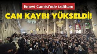 am'daki Emevi Camisi'nde izdiham: Can kayb ykseldi!