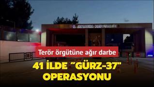 41 ilde  GRZ-37 operasyonu