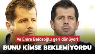 Ve Emre Belzolu geri dnyor! Bunu hi kimse beklemiyordu