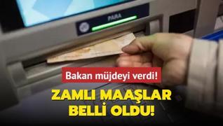 Bakan mjdeyi verdi! Zaml maalar belli oldu!