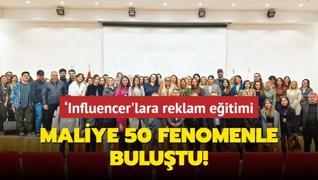 Influencer'lara reklam eitimi