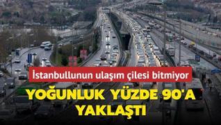 stanbullunun ulam ilesi bitmiyor... Younluk yzde 90'a yaklat