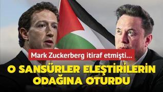 Mark Zuckerberg itiraf etmiti... O sansrler dnyada eletirilerin odana oturdu