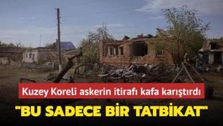 Kuzey Koreli askerin itiraf kafa kartrd... Bu sadece bir tatbikat