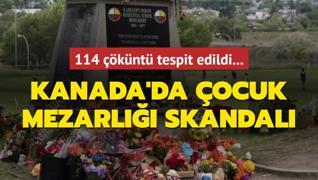 Kanada'da ocuk mezarl skandal: 114 knt tespit edildi