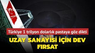 Uzay sanayisi iin dev frsat! Trkiye 1 trilyon dolarlk pastaya gz dikti