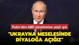 Putin'den ABD ynetimine yeil k: Ukrayna meselesinde diyaloa az