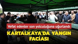 Kartalkaya'da yangn facias... Hayatn kaybedenler son yolculuuna uurland!