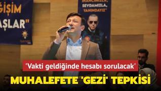 AK Parti Genel Bakan Yardmcs Da'dan muhalefete 'Gezi' tepkisi