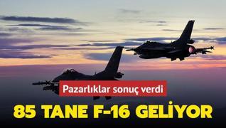 Pazarlklar sonu verdi: 85 tane F-16 geliyor