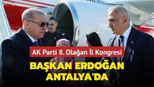 Bakan Erdoan Antalya'da