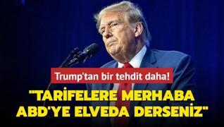 Trump'tan BRICS lkelerine tarife tehdidi: Tarifelere merhaba ABD'ye elveda derseniz