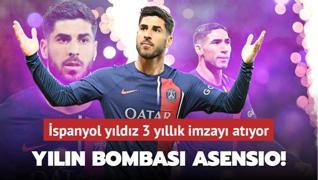 Yln bombas Marco Asensio! spanyol yldz 3 yllk imzay atyor