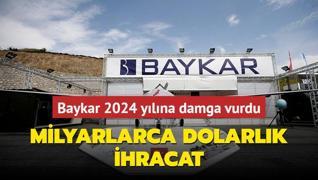 Baykar 2024 ylna damga vurdu: 1,8 milyar dolarlk ihracat gerekletirdi