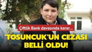 iftlik Bank davasnda karar akland