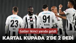 Kartal kupada 2'de 2 dedi! Goller ikinci yarda geldi