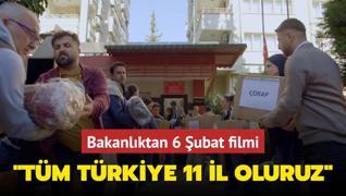 Bakanlktan 6 ubat filmi