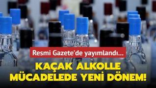 Resmi Gazete'de yaymland... Kaak alkolle mcadelede yeni dnem!