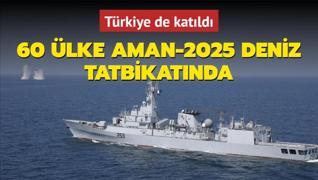 60 lke AMAN-2025 deniz tatbikatnda