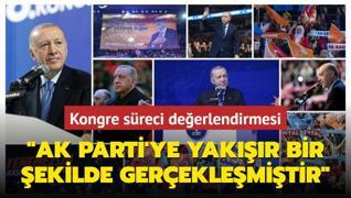 Bakan Erdoan kongre srecini deerlendirdi: AK Parti'ye yakr bir ekilde gereklemitir