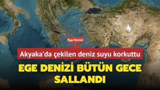 Ege Denizi btn gece salland