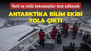 Trkiye'nin Antarktika Bilim Seferi ekibi trenle uurland