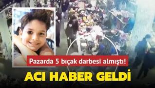 Pazarda 5 bak darbesi almt! Ac haber geldi: talyan efin olu 15 gn tutunabildi