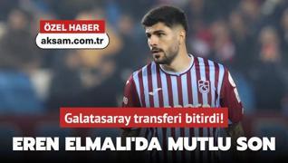 Galatasaray transferi bitirdi! Eren Elmal'da mutlu son