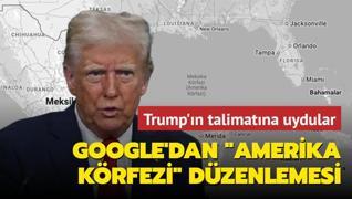 Trump'n talimatna uydular... Google'dan Amerika Krfezi dzenlemesi