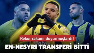 Ve Youssef En-Nesyri transferi resmen bitti! Rekor rakam duyurmulard