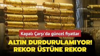 Altn fiyatlar ne kadar? Gram altn ka lira? te Kapal ar'da 12 ubat 2025 gncel altn kuru fiyatlar (CANLI)