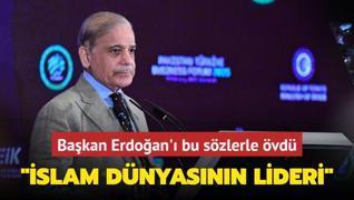 Pakistan Babakan erif'ten Bakan Erdoan'da vg: slam dnyasnn lideri