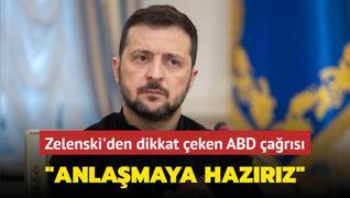 Zelenski'den dikkat eken ABD ars: Anlamaya hazrz