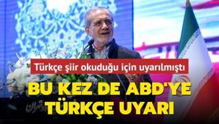 Trke iir okuduu iin uyarlmt... Bu kez de ABD'ye Trke uyar