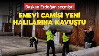 Bakan Erdoan semiti! Emevi Camisi yeni hallarna kavutu