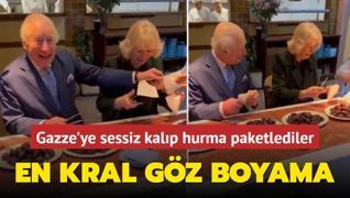 En Kral gz boyama... Gazze'ye sessiz kalp hurma paketlediler