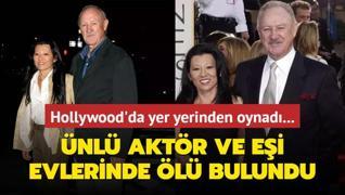 Hollywood'da yer yerinden oynad... nl aktr ve ei evlerinde l bulundu