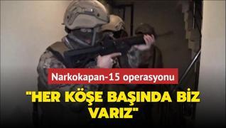 stanbul'da Narkokapan-15 operasyonu